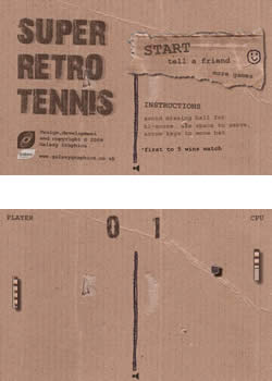 Retro Tennis Pong