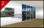 3D art gallery